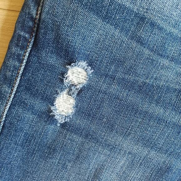 FRAME Le Skinny de Jeanne Mid-Rise Skinny Jeans Indigo Wash Size 26W - Picture 14 of 14